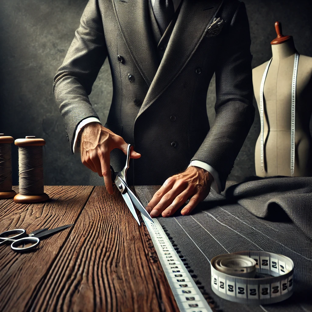 bespoke suit construction