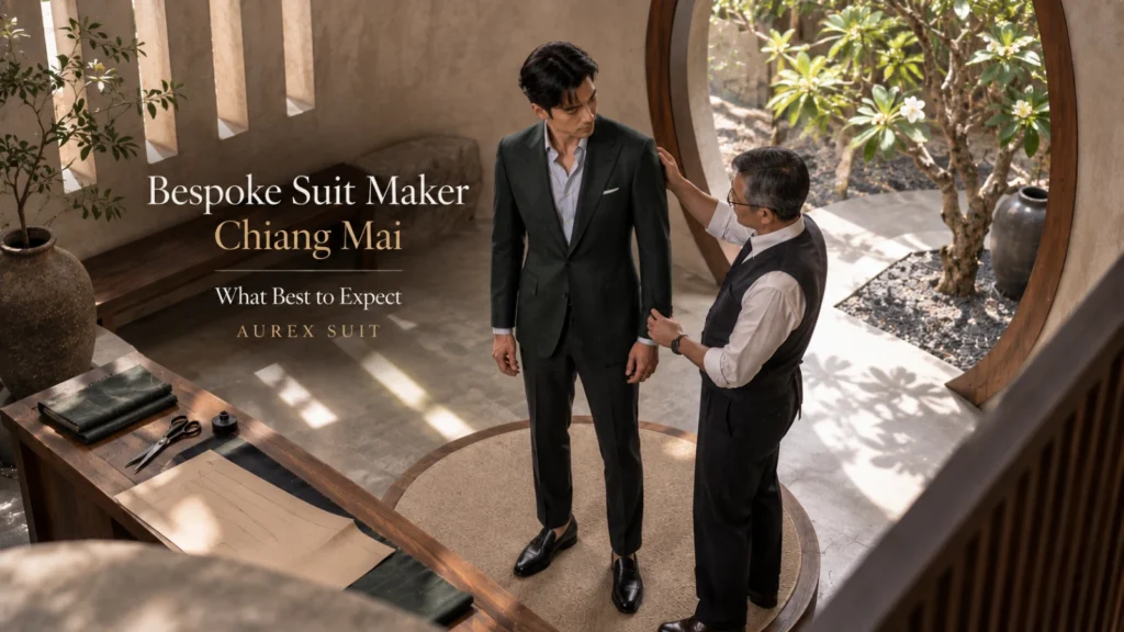 Bespoke Suit Maker Chiang Mai | What Best to Expect | Aurex Suit