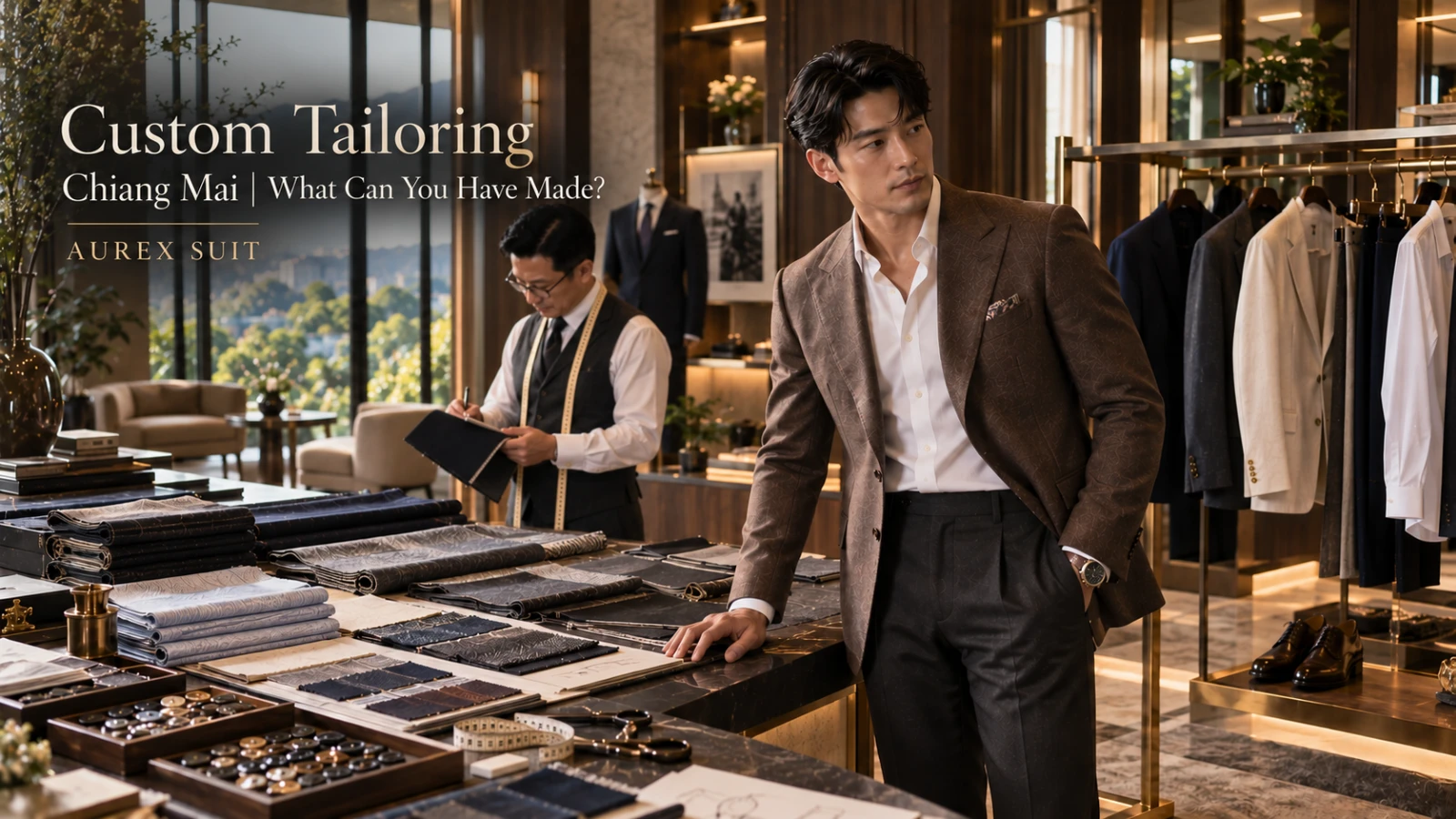 Custom Tailoring Chiang Mai | What Can You Have Made? Aurex Suit