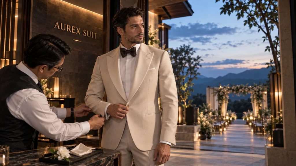 Custom Wedding Suit Chiang Mai: Groom’s Best Guide | Aurex Suit