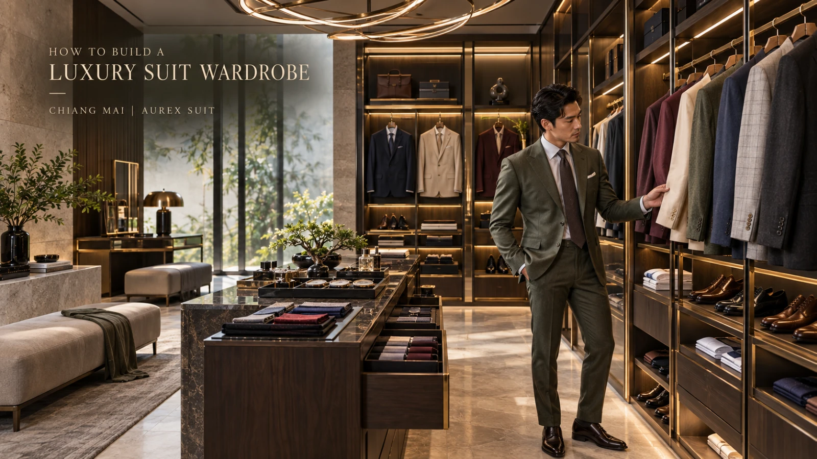 How to Build a Luxury Suit Wardrobe Chiang Mai | Aurex Suit