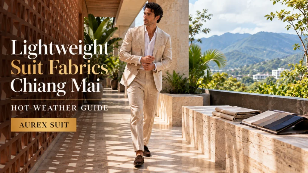 Lightweight Suit Fabrics Chiang Mai | Hot Weather Guide | Aurex Suit
