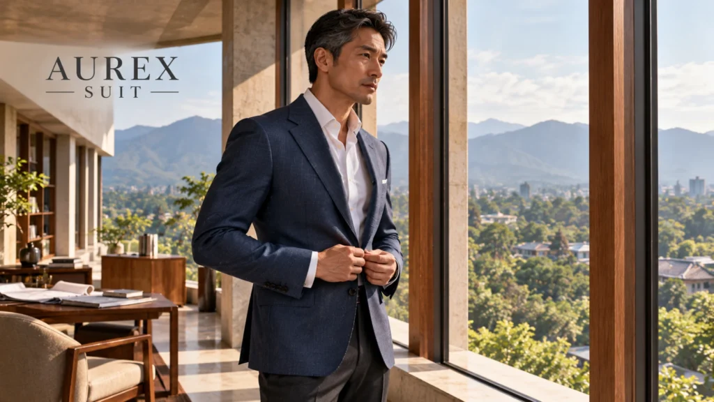 Custom Suit Jacket Chiang Mai | Cut & Structure Guide | Aurex Suit