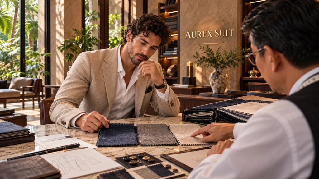 Tailor in Chiang Mai for Tourists | Complete Process Guide | Aurex Suit